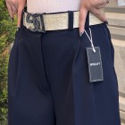 شلوار بگ پارچه ای پشت کش شلوار بگ پارچه ای پشت کش