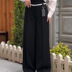 شلوار بگ پارچه ای کرپ مرگان شلوار بگ پارچه ای کرپ مرگان