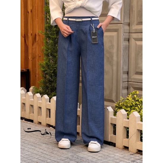 شلوار بگ پارچه ای شانتون