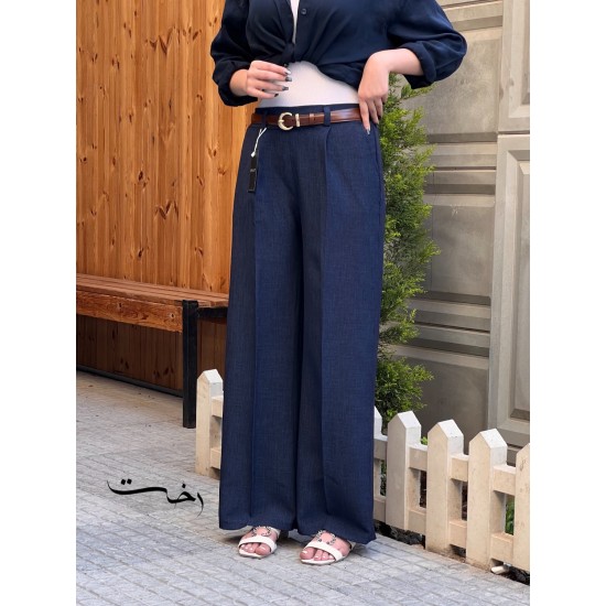 شلوار بگ پارچه ای شانتون