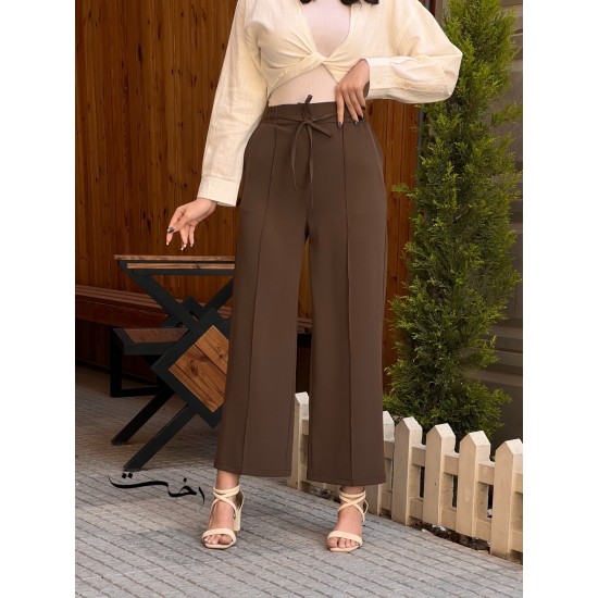 شلوار بگ پلاسما جلو دوخت