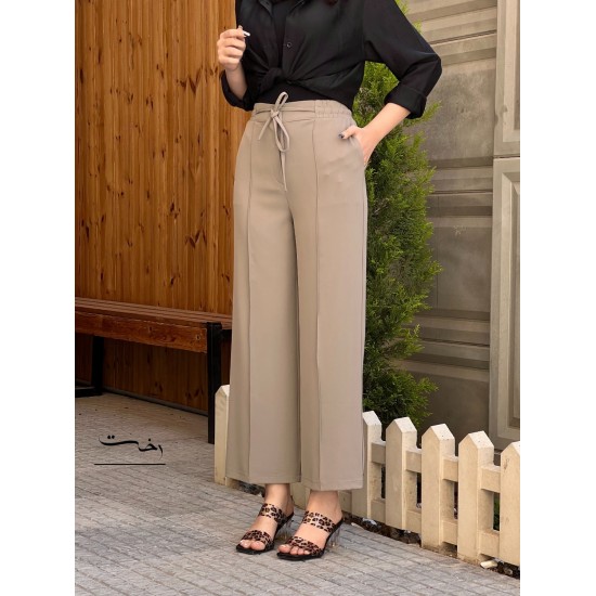 شلوار بگ پلاسما جلو دوخت