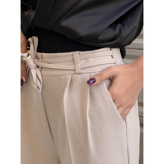 شلوار بگ پارچه ای گاباردین شلوار بگ پارچه ای گاباردین