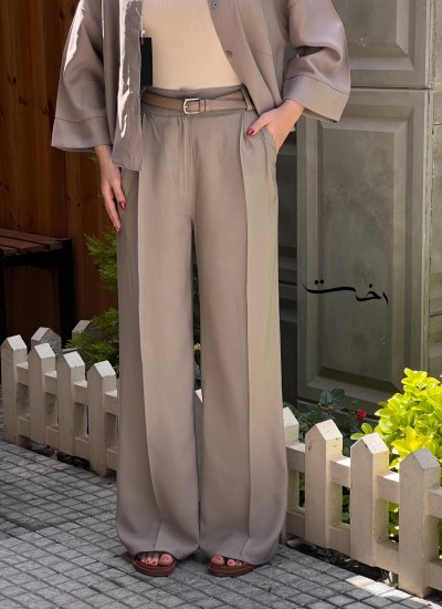 شلوار بگ پارچه ای کوپرا