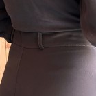 شلوار بگ پارچه ای کمر ساده شلوار بگ پارچه ای کمر ساده