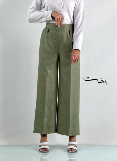 شلوار بگ نخی موج دار شلوار بگ نخی موج دار