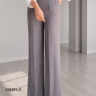 شلوار فلر بگ پارچه ای کتان سیلک
