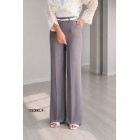 شلوار فلر بگ پارچه ای کتان سیلک
