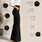 شلوار بوتکات پارچه ای اسپانیش شلوار بوتکات پارچه ای اسپانیش