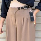 شلوار بگ پارچه ای کمربندی شلوار بگ پارچه ای کمربندی