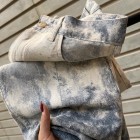 شلوار رگولار کتان نخی ابری شلوار رگولار کتان نخی ابری