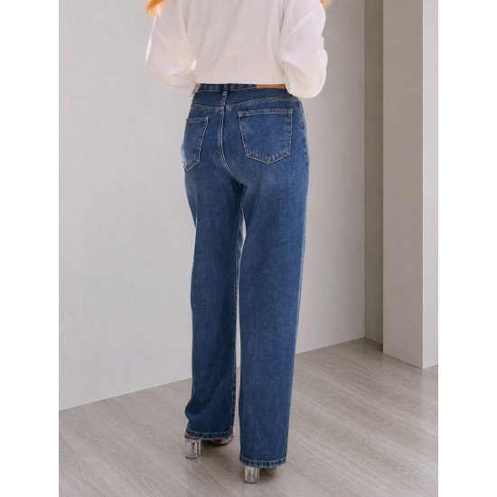 شلوار استریت جین جکپات آبی