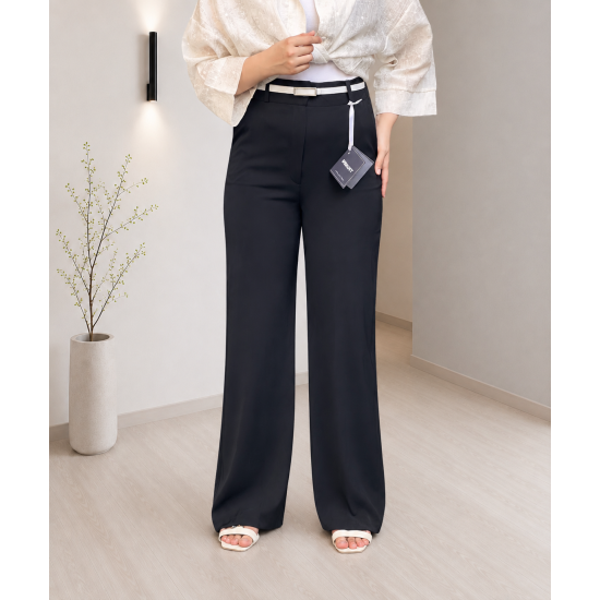 شلوار بگ کرپ مرگان پشت کش شلوار بگ کرپ مرگان پشت کش