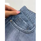 شلوار استریت جین آبی سوپر سافت شلوار استریت جین آبی سوپر سافت