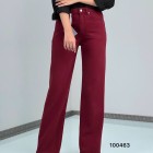 شلوار استریت لایسل زرشکی