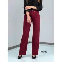شلوار استریت لایسل زرشکی