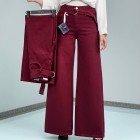 شلوار بگ لایسل کمربنددار شلوار بگ لایسل کمربنددار