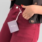 شلوار بگ لایسل کبریتی رنگی شلوار بگ لایسل کبریتی رنگی