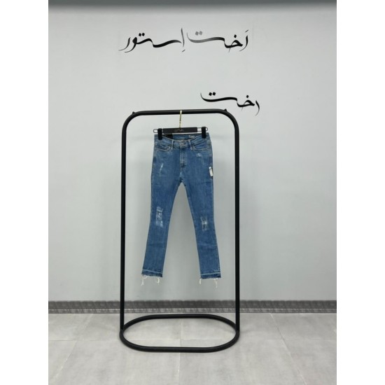 شلوار اسکینی جین تک سایز