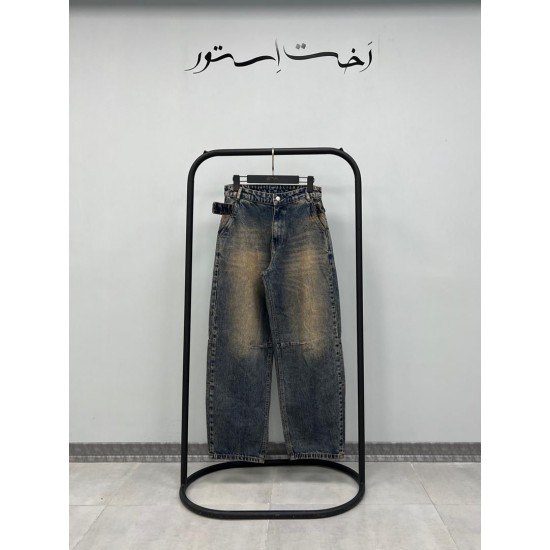 شلوار بگ جین تک سایز