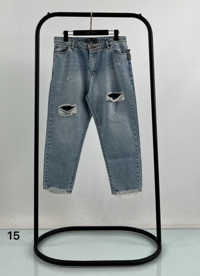 شلوار مام و واید آبی تک سایز 1 شلوار مام و واید آبی تک سایز 1