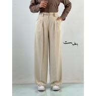 شلوار بگ پارچه ای میله ای شلوار بگ پارچه ای میله ای