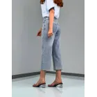 شلوار واید جین جکپات آبی ویستا شلوار واید جین جکپات آبی ویستا