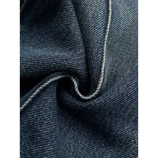 شلوار واید جین جکپات آبی ژوانا شلوار واید جین جکپات آبی ژوانا