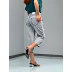 شلوار واید جین جکپات آبی ژوانا شلوار واید جین جکپات آبی ژوانا