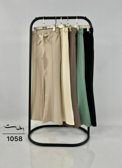 شلوار بوتکات کمر حلقه شلوار بوتکات کمر حلقه