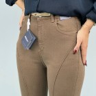 شلوار بوتکات جین رنگی لیور شلوار بوتکات جین رنگی لیور