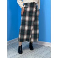 دامن رنگی چهارخونه