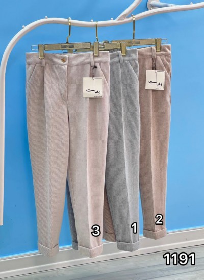 شلوار مام فیت فوتر طرحدار 2