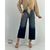 شلوار واید جین تک سایز شلوار واید جین تک سایز