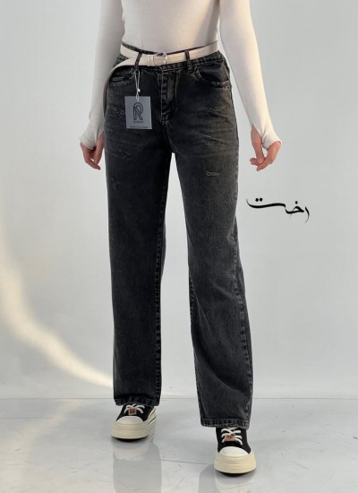 شلوار جین استریت ذغالی شلوار جین استریت ذغالی