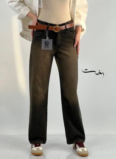 شلوار جین استریت ذغالی شلوار جین استریت ذغالی