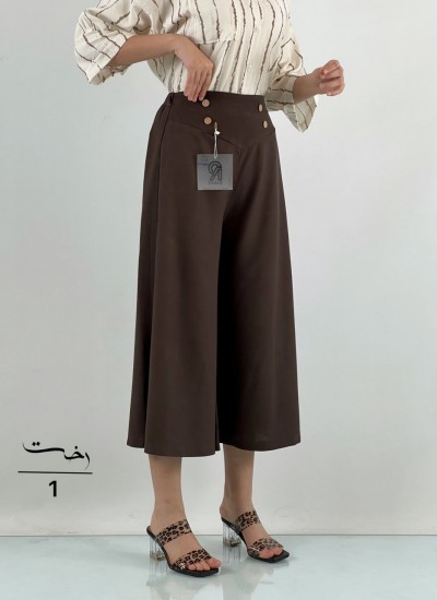 شلوار بگ دامنی چهار دکمه شلوار بگ دامنی چهار دکمه