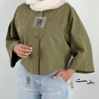 شومیز لینن باکسی رنگی شومیز لینن باکسی رنگی