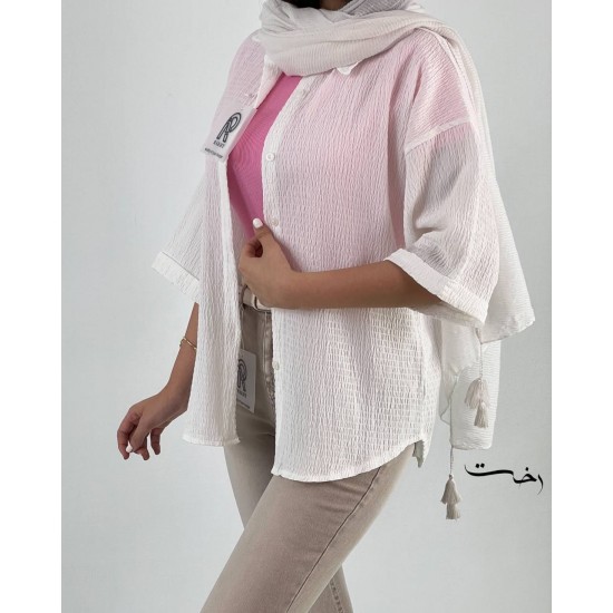 شومیز نخی پفکی