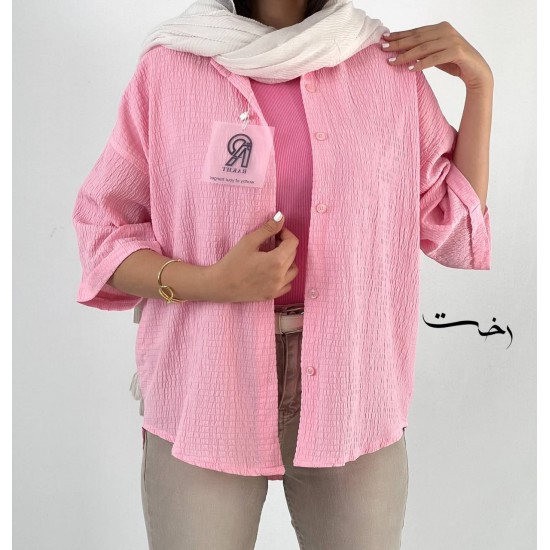 شومیز نخی پفکی