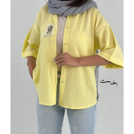 شومیز نخی پفکی