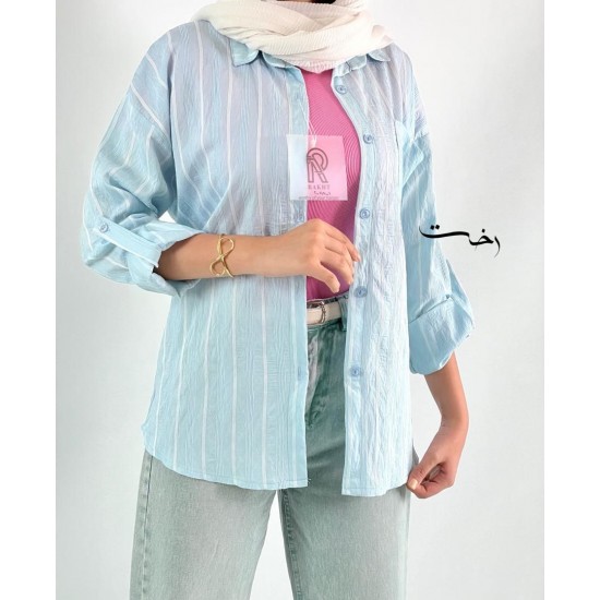 شومیز پری راه راه