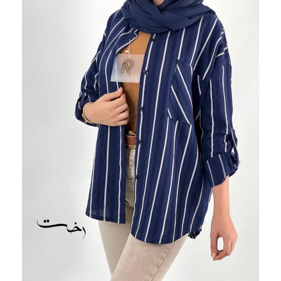 شومیز پری راه راه