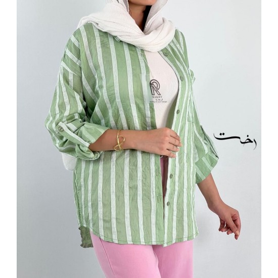 شومیز پری راه راه