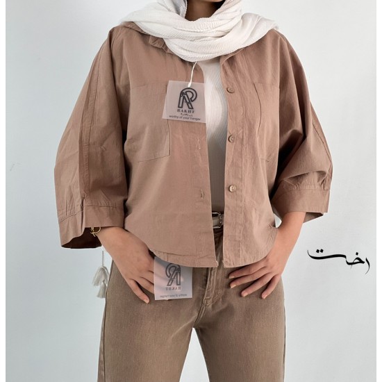 شومیز لینن باکسی رنگی شومیز لینن باکسی رنگی
