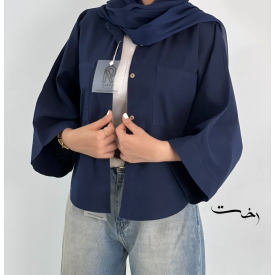 شومیز لینن باکسی رنگی شومیز لینن باکسی رنگی