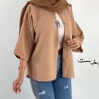 شومیز پفکی رنگی