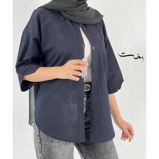 شومیز لینن پاستیلی