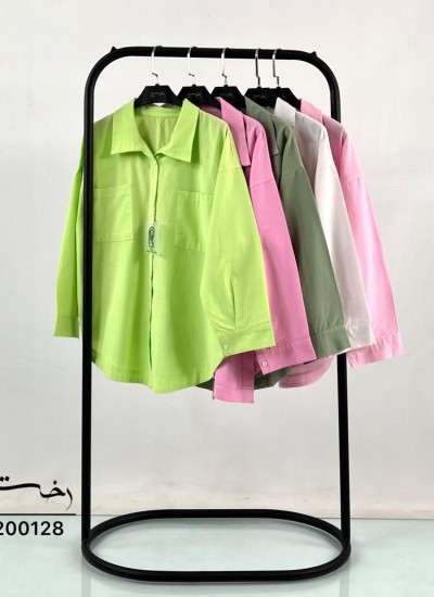 شومیز لینن پاستیلی شومیز لینن پاستیلی