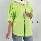 شومیز لینن پاستیلی شومیز لینن پاستیلی